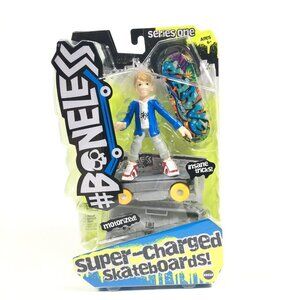 Boneless Motorized Super-Charged Skateboard Ryan Skater Figure Series 1